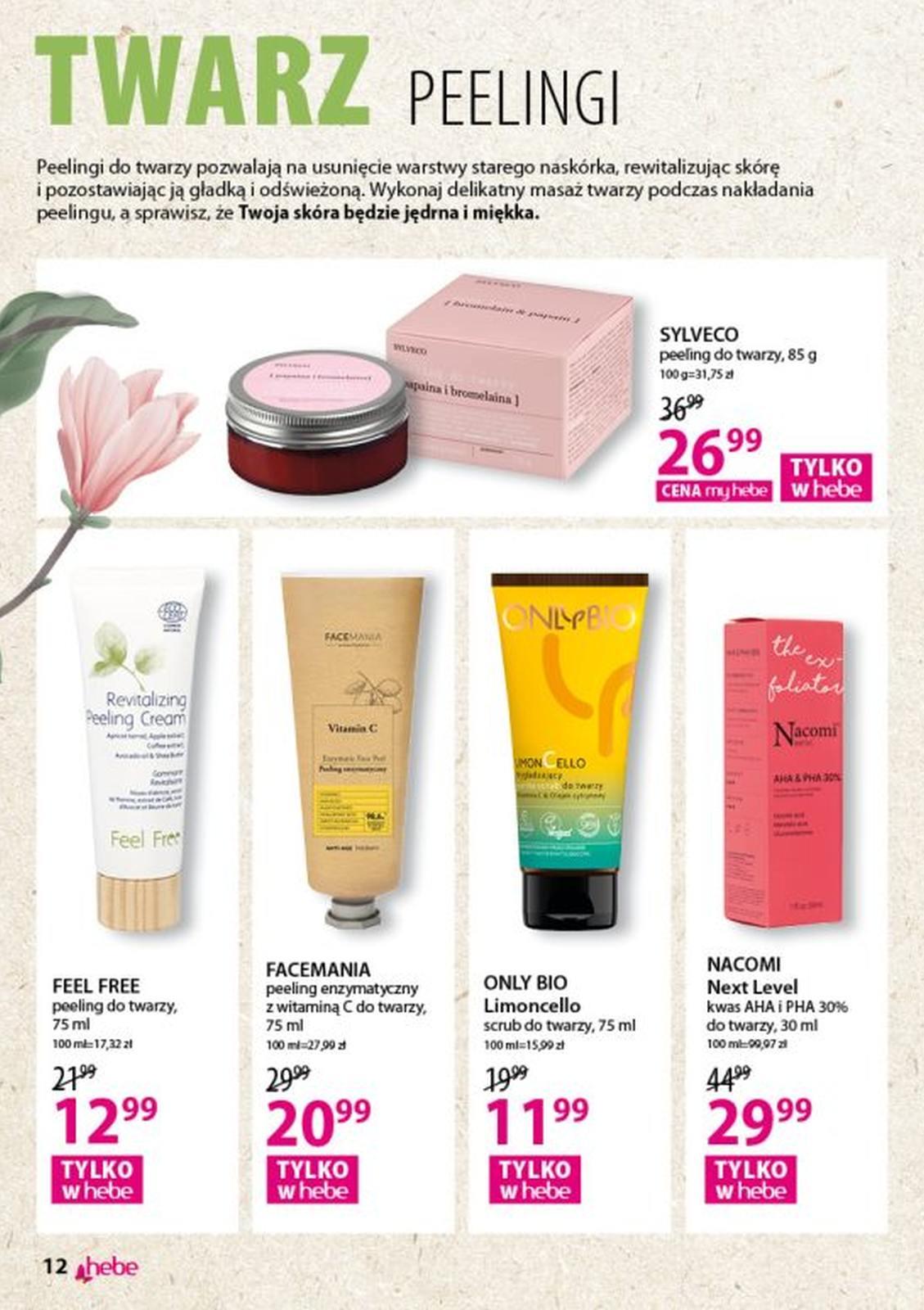 Gazetka promocyjna Hebe str. 12