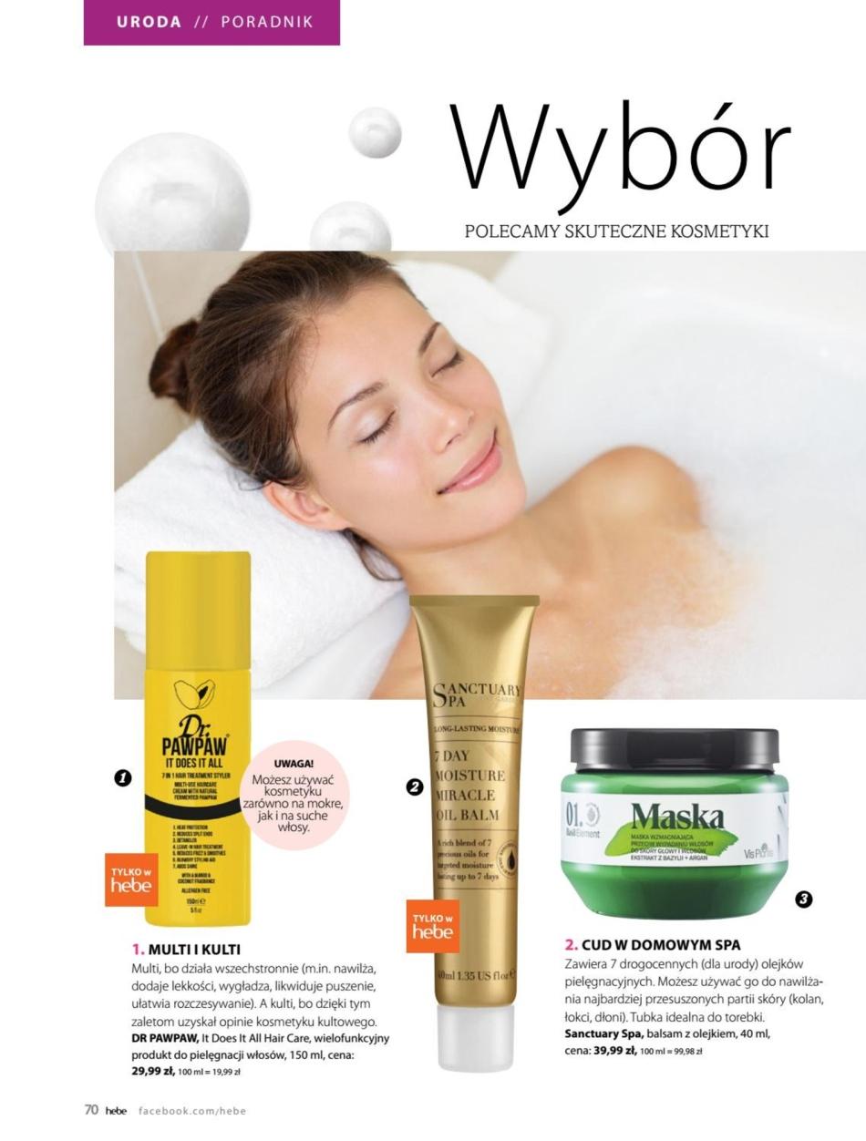 Gazetka promocyjna Hebe str. 70