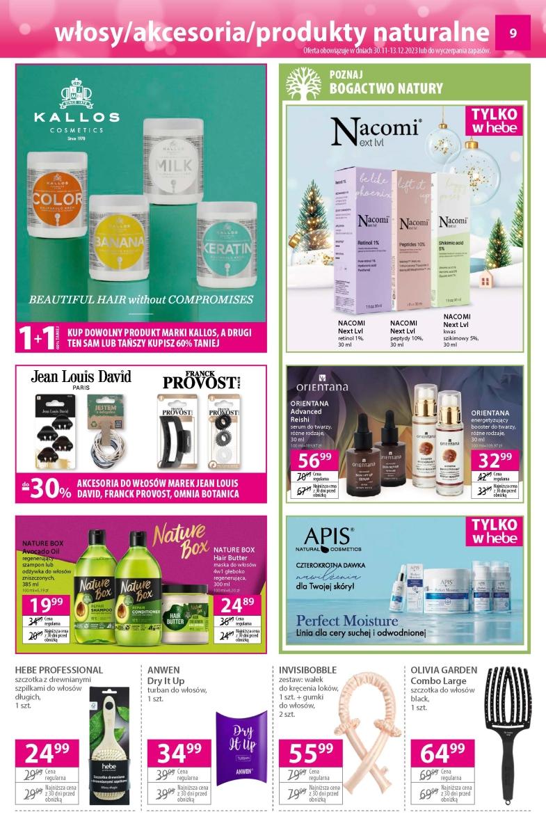Gazetka promocyjna Hebe str. 9