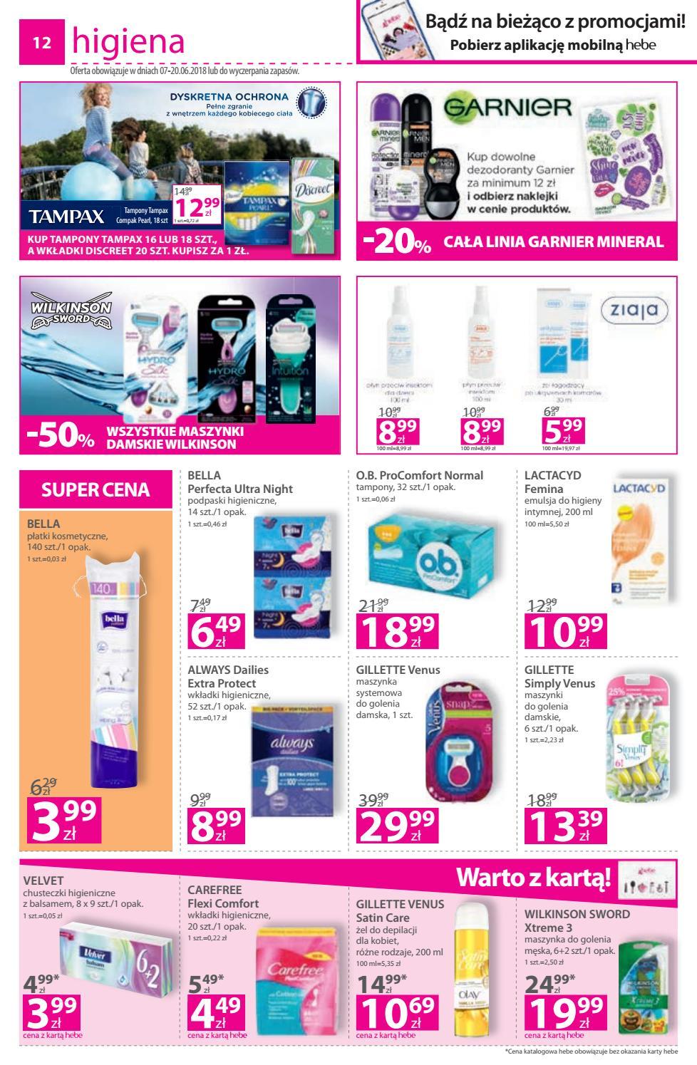 Gazetka promocyjna Hebe str. 12