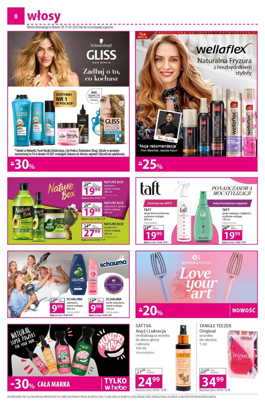 Gazetka promocyjna Hebe str. 8