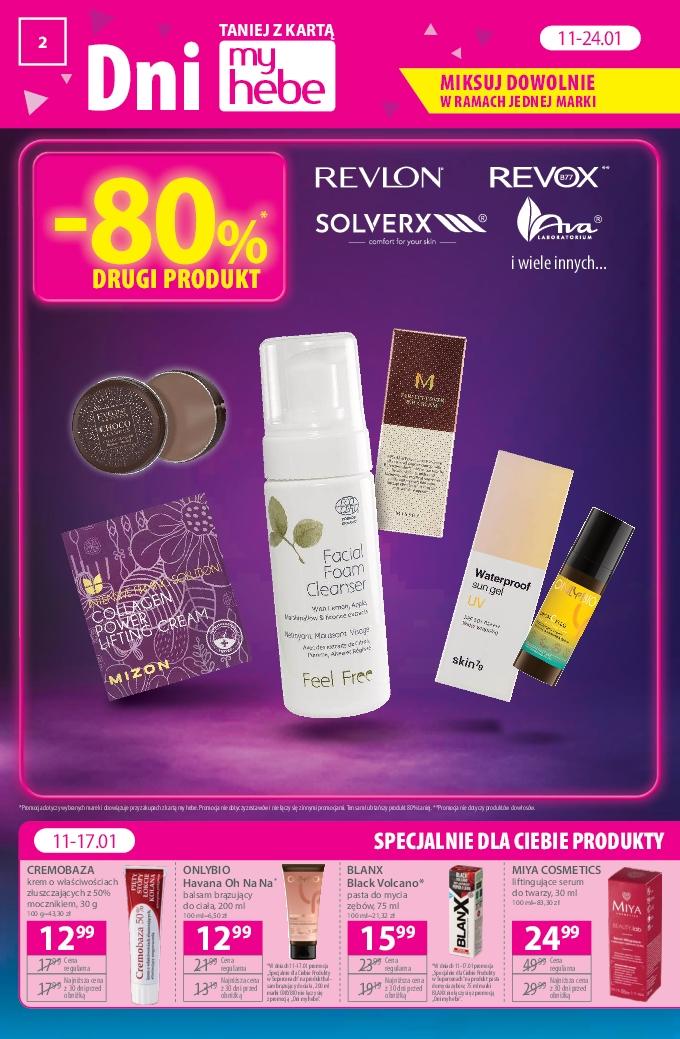 Gazetka promocyjna Hebe str. 2