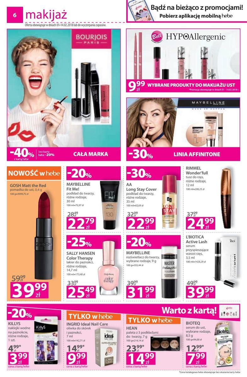 Gazetka promocyjna Hebe str. 6
