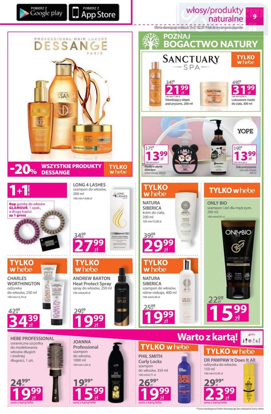 Gazetka promocyjna Hebe str. 9