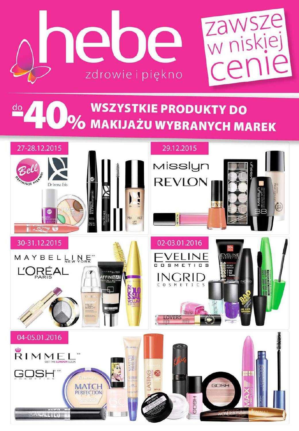 Gazetka promocyjna Hebe str. 1