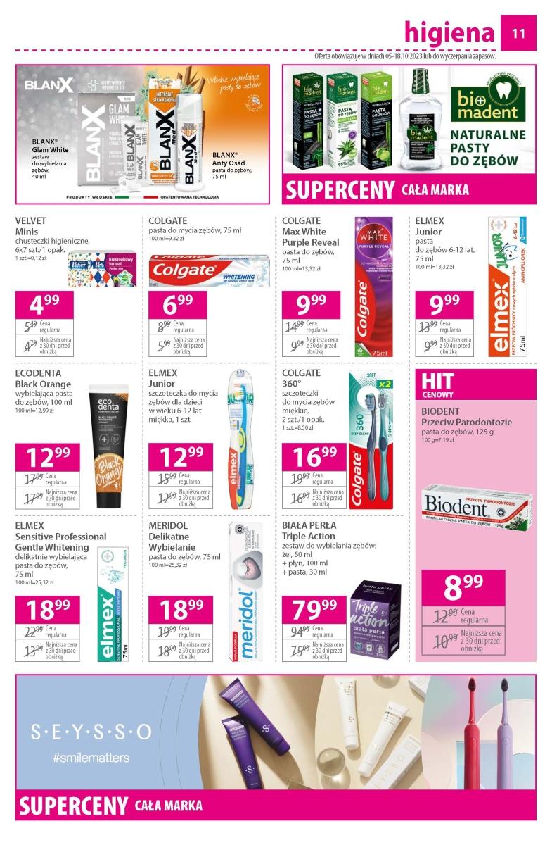 Gazetka promocyjna Hebe str. 11
