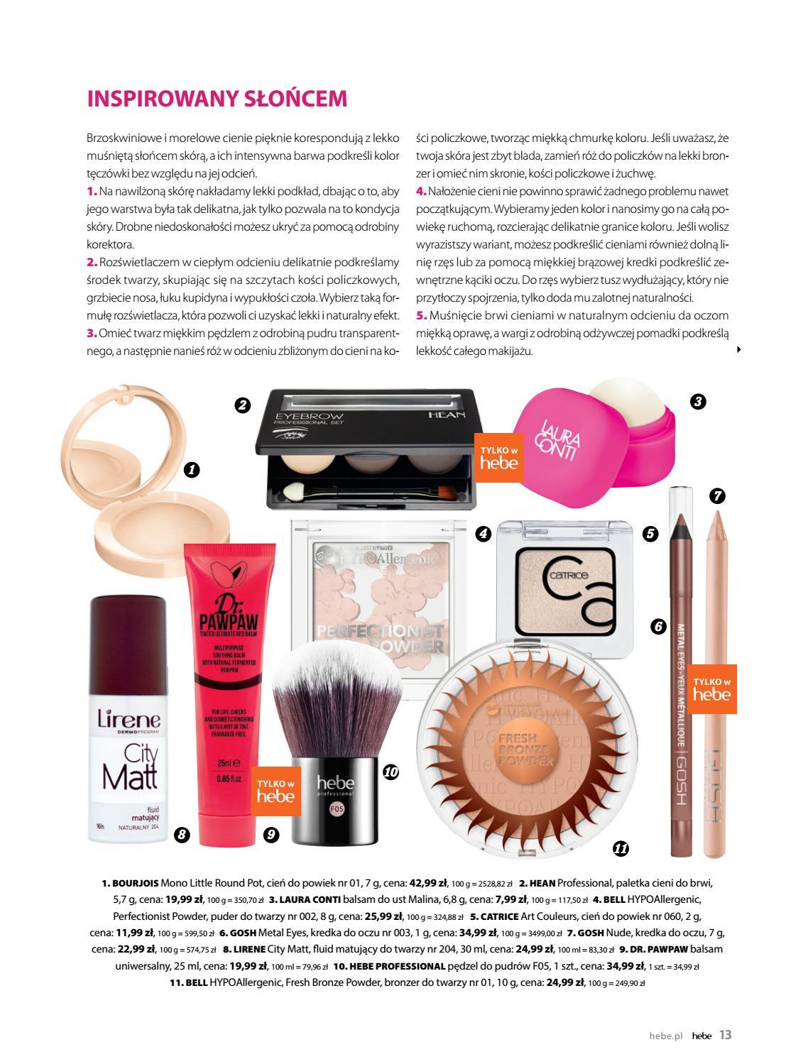 Gazetka promocyjna Hebe str. 13