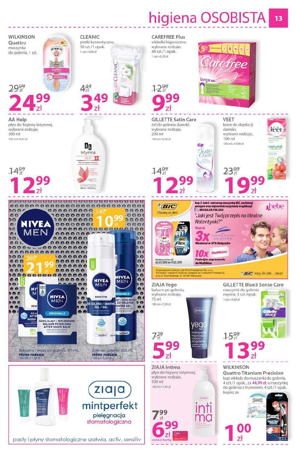 Gazetka promocyjna Hebe str. 13