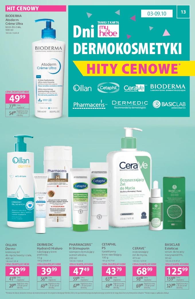 Gazetka promocyjna Hebe str. 13
