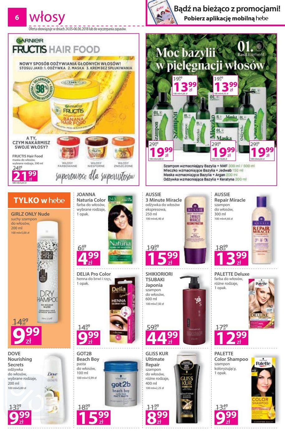 Gazetka promocyjna Hebe str. 6