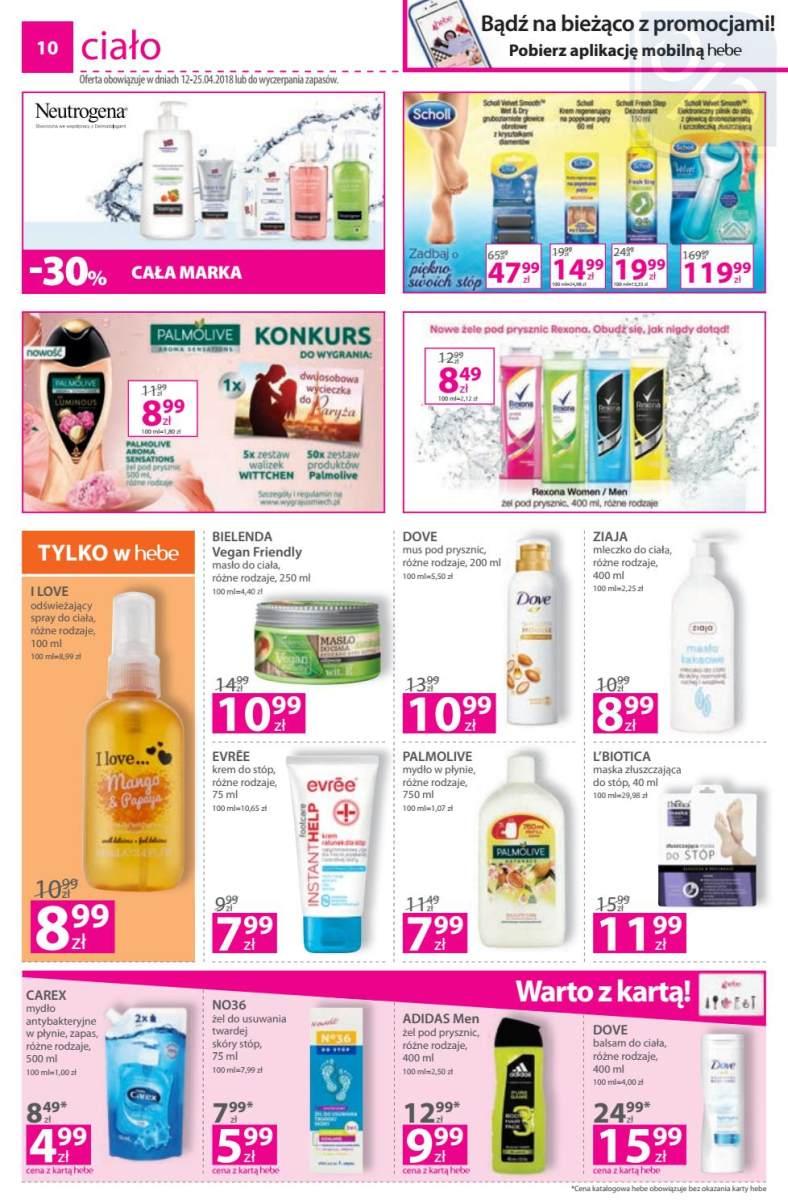 Gazetka promocyjna Hebe str. 10