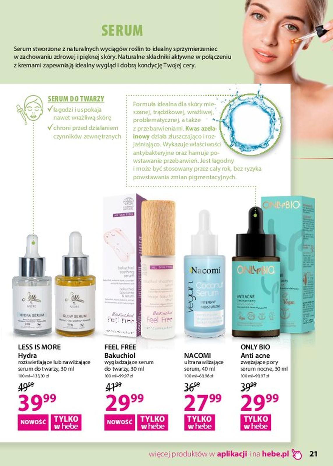 Gazetka promocyjna Hebe str. 21
