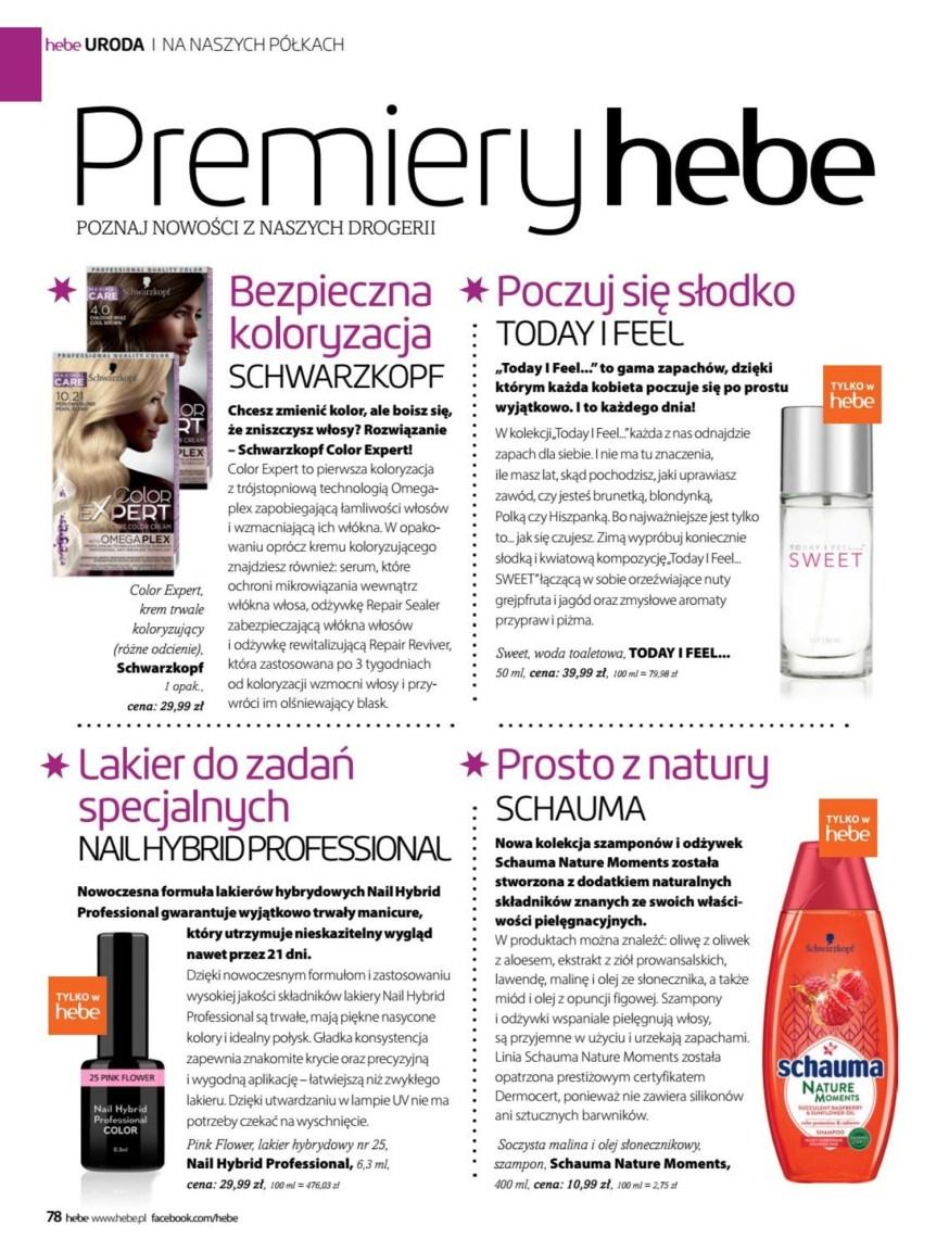 Gazetka promocyjna Hebe str. 78