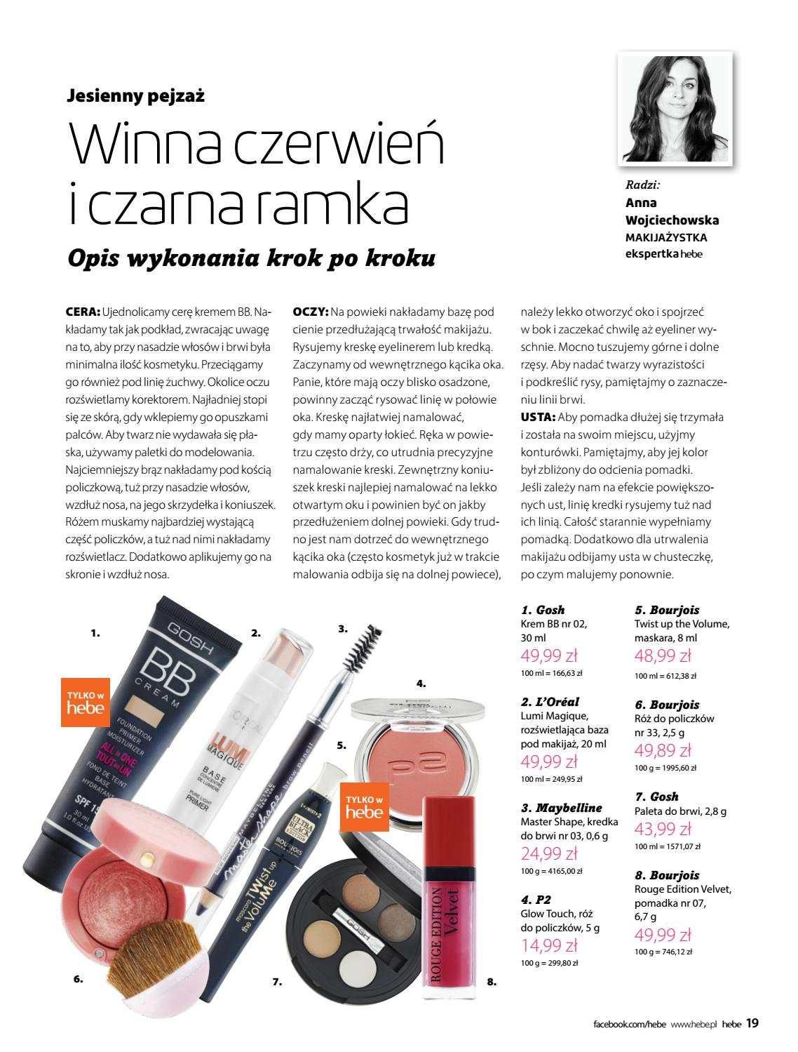 Gazetka promocyjna Hebe str. 19