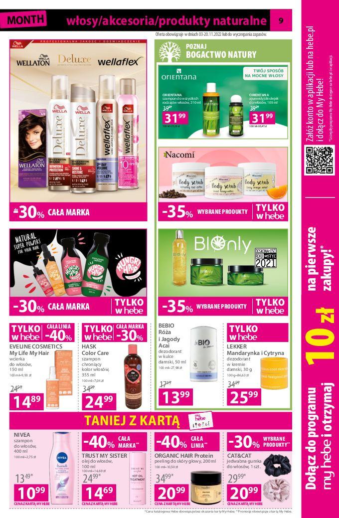 Gazetka promocyjna Hebe str. 9