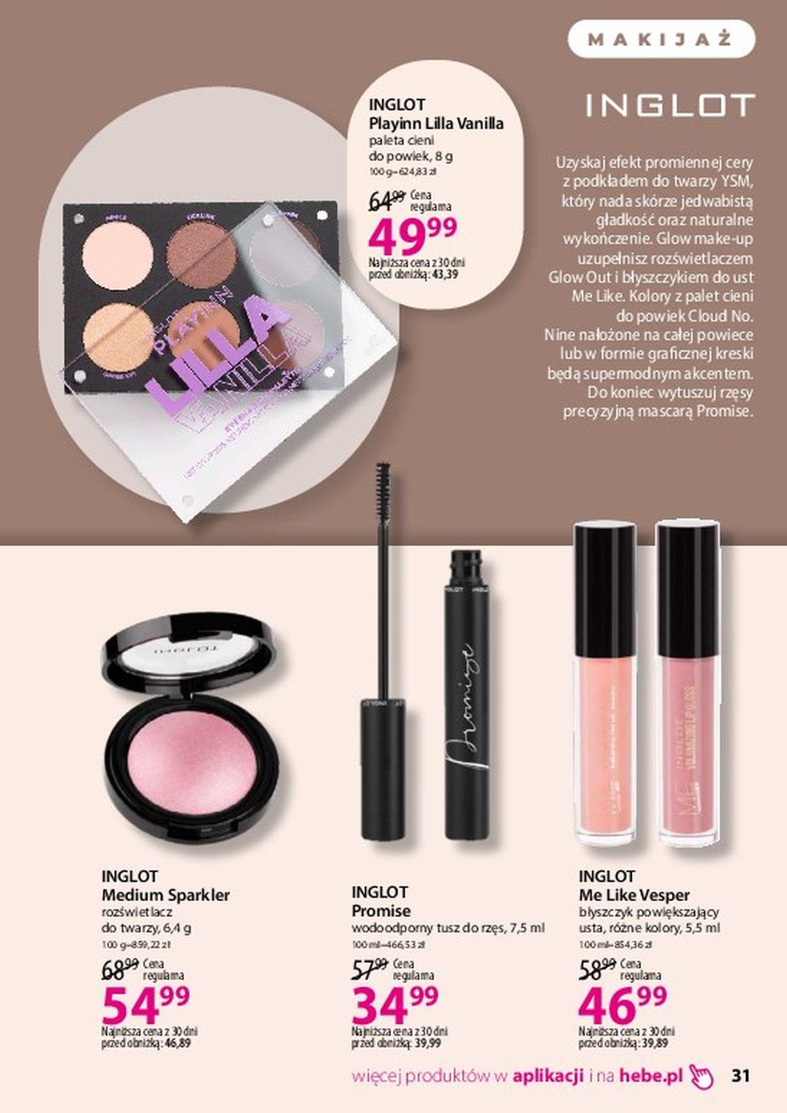 Gazetka promocyjna Hebe str. 31