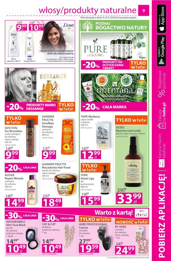 Gazetka promocyjna Hebe str. 9