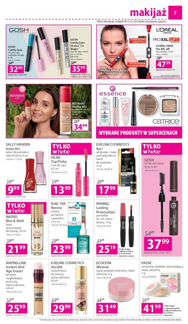 Gazetka promocyjna Hebe str. 7