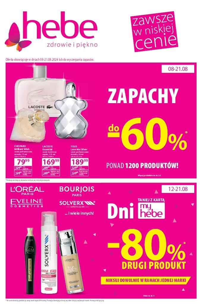 Gazetka promocyjna Hebe str. 1