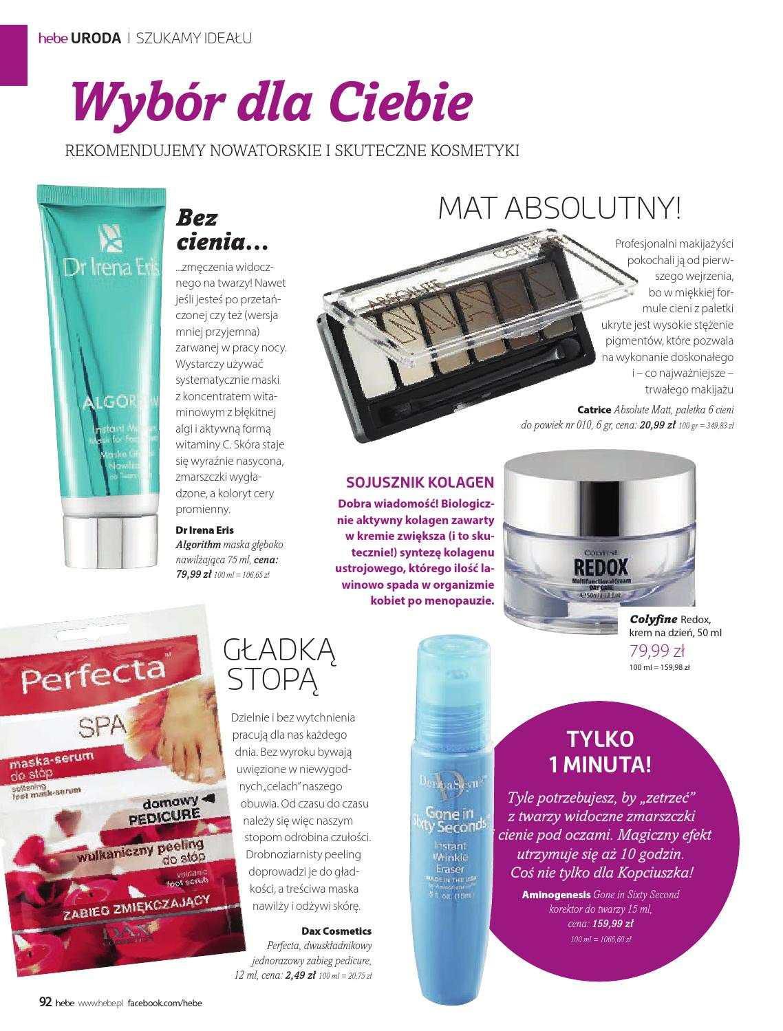 Gazetka promocyjna Hebe str. 92
