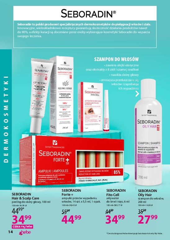 Gazetka promocyjna Hebe str. 14