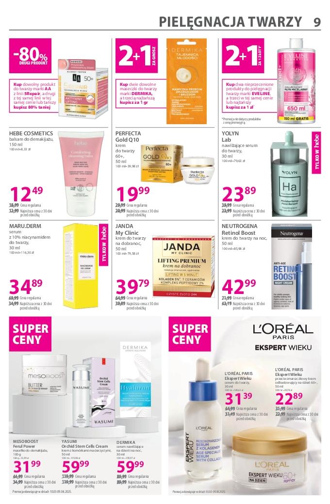 Gazetka promocyjna Hebe str. 9