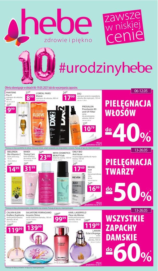 Gazetka promocyjna Hebe str. 1