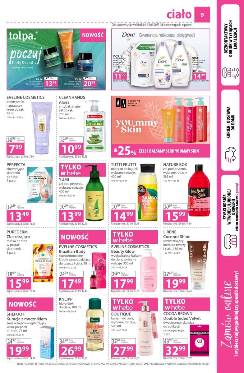 Gazetka promocyjna Hebe str. 9