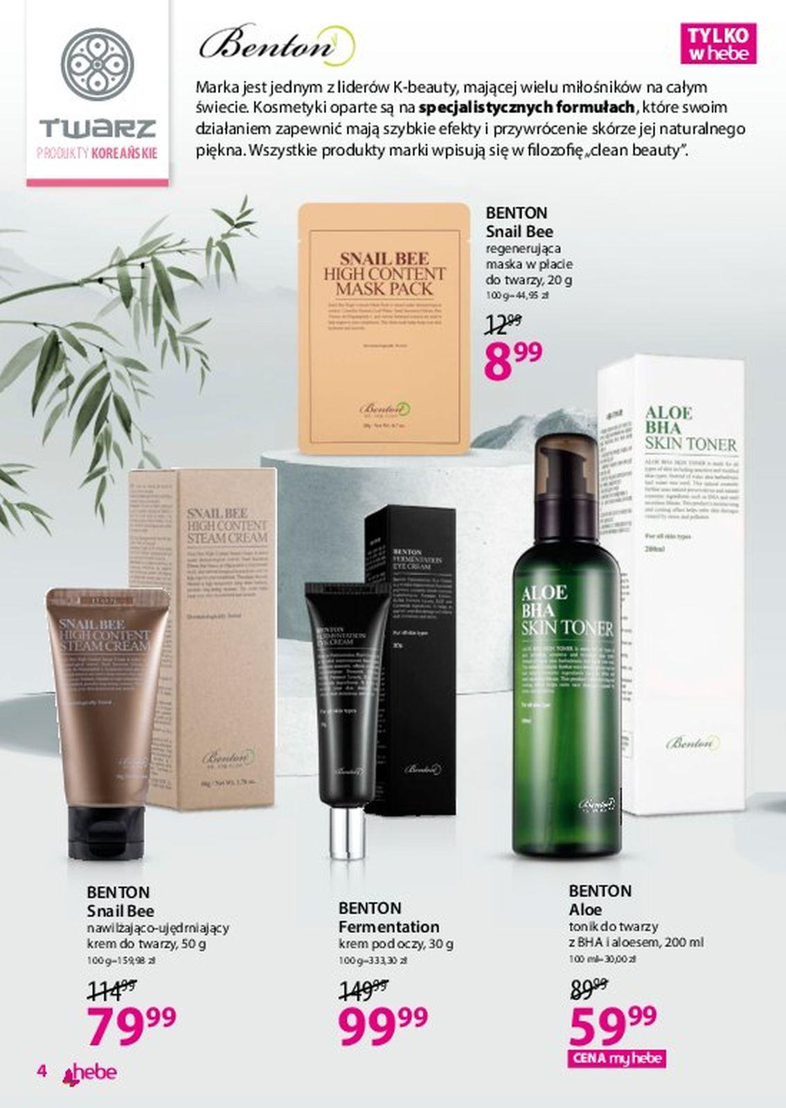 Gazetka promocyjna Hebe str. 4