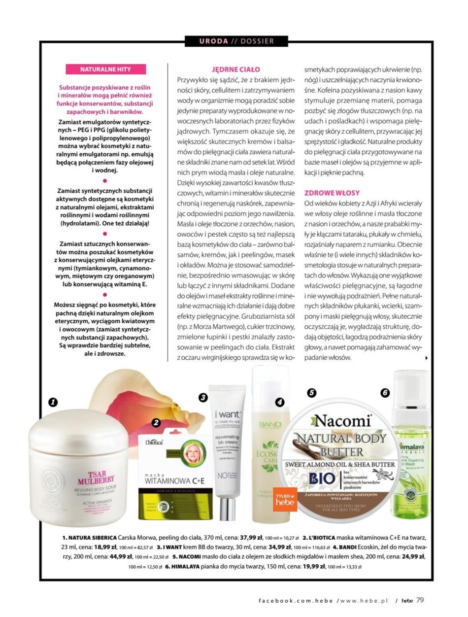 Gazetka promocyjna Hebe str. 79