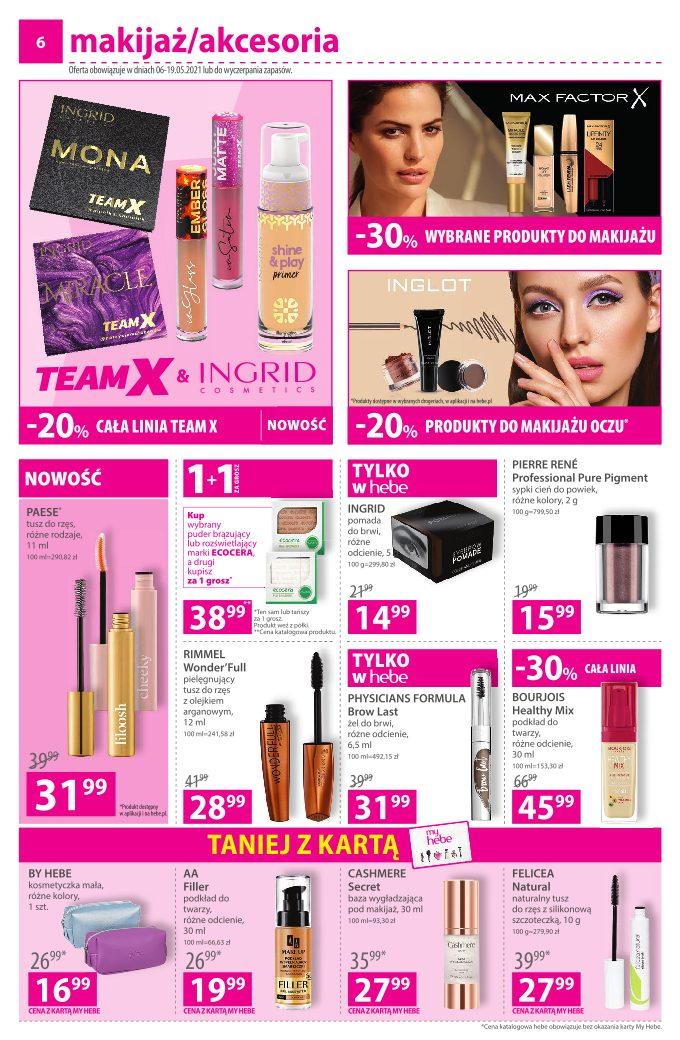 Gazetka promocyjna Hebe str. 6
