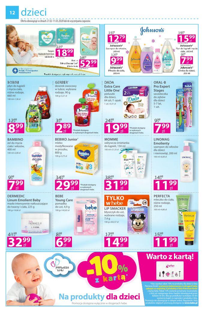 Gazetka promocyjna Hebe str. 12
