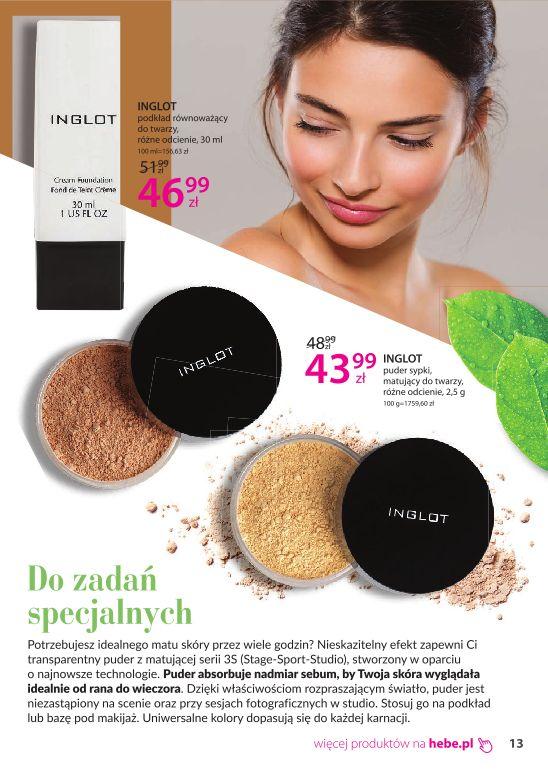 Gazetka promocyjna Hebe str. 13