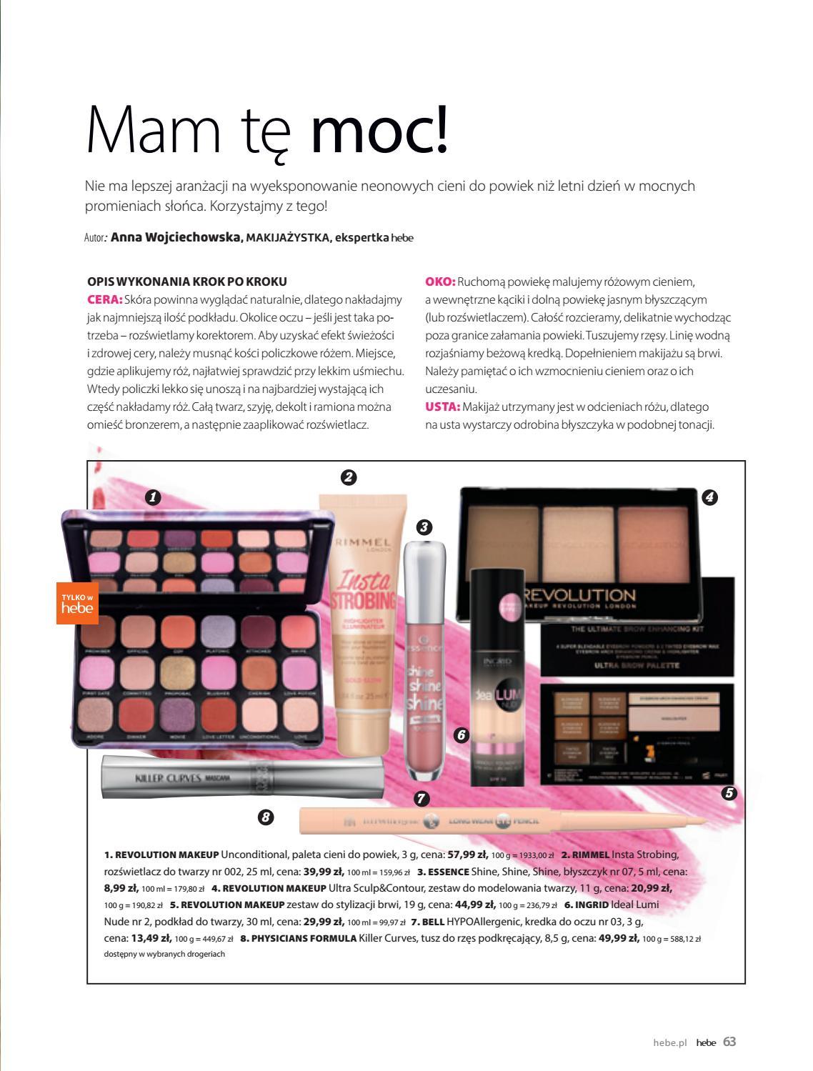 Gazetka promocyjna Hebe str. 63