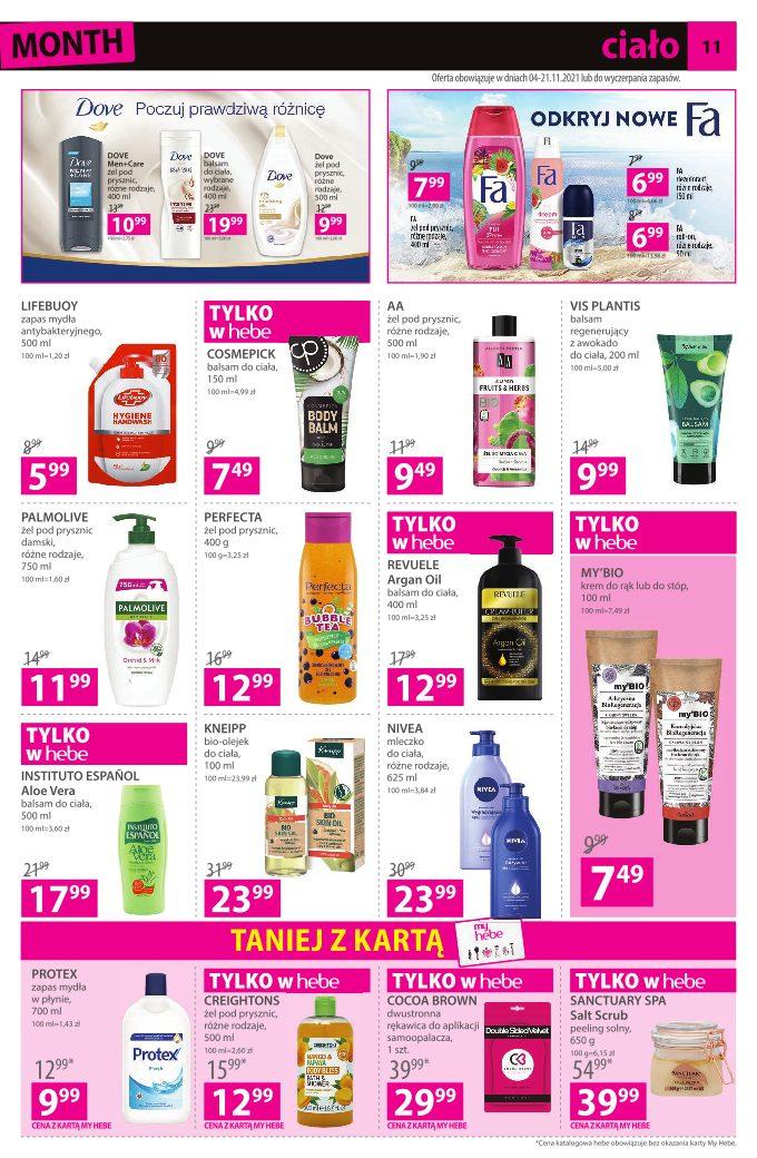 Gazetka promocyjna Hebe str. 11