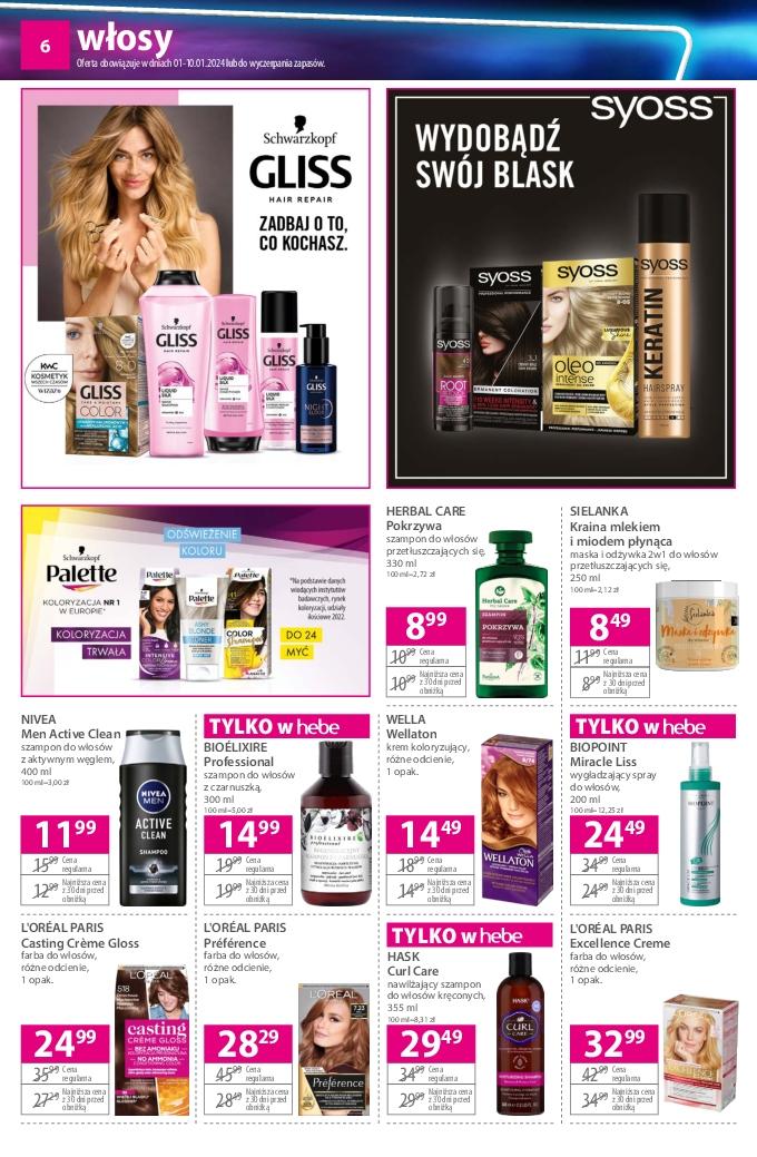 Gazetka promocyjna Hebe str. 6