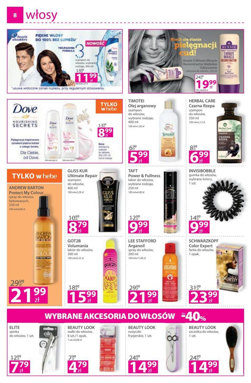 Gazetka promocyjna Hebe str. 8