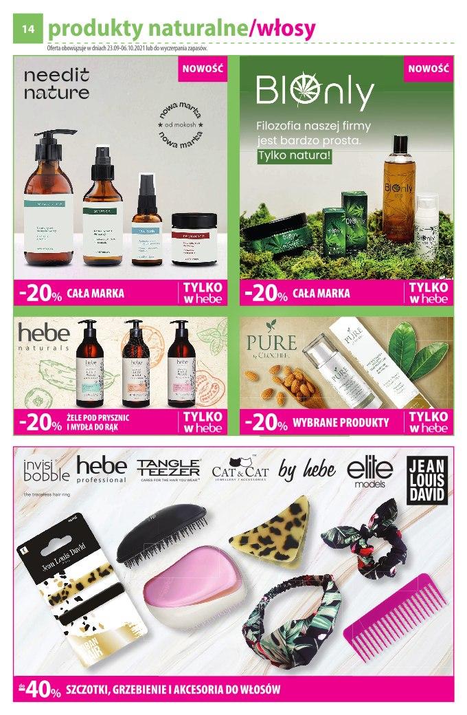 Gazetka promocyjna Hebe str. 14