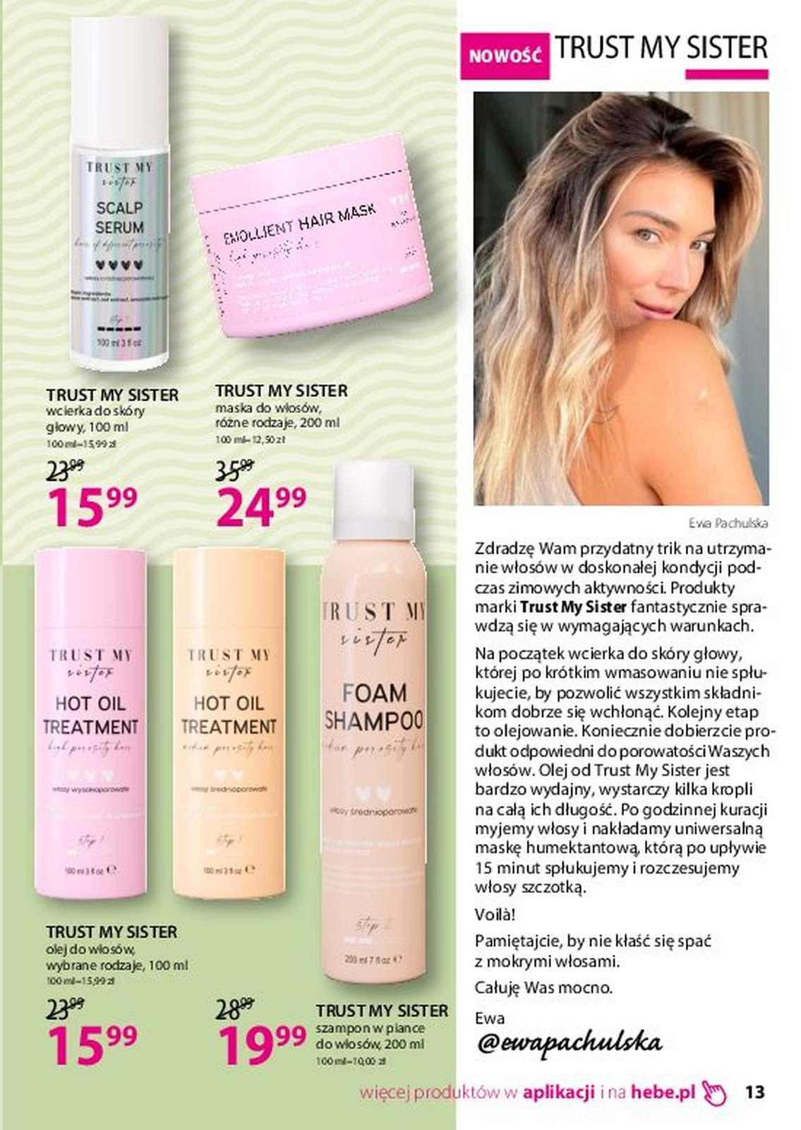 Gazetka promocyjna Hebe str. 13