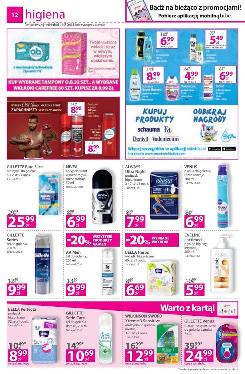 Gazetka promocyjna Hebe str. 12