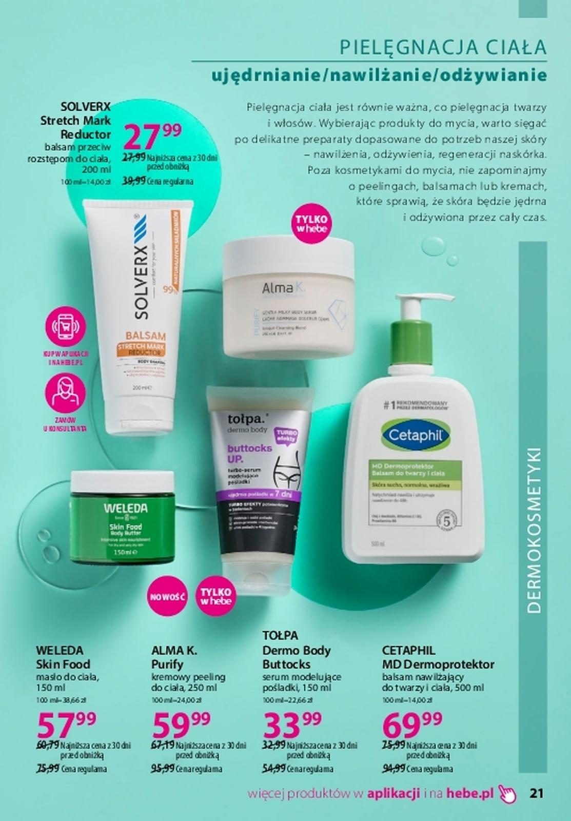 Gazetka promocyjna Hebe str. 21