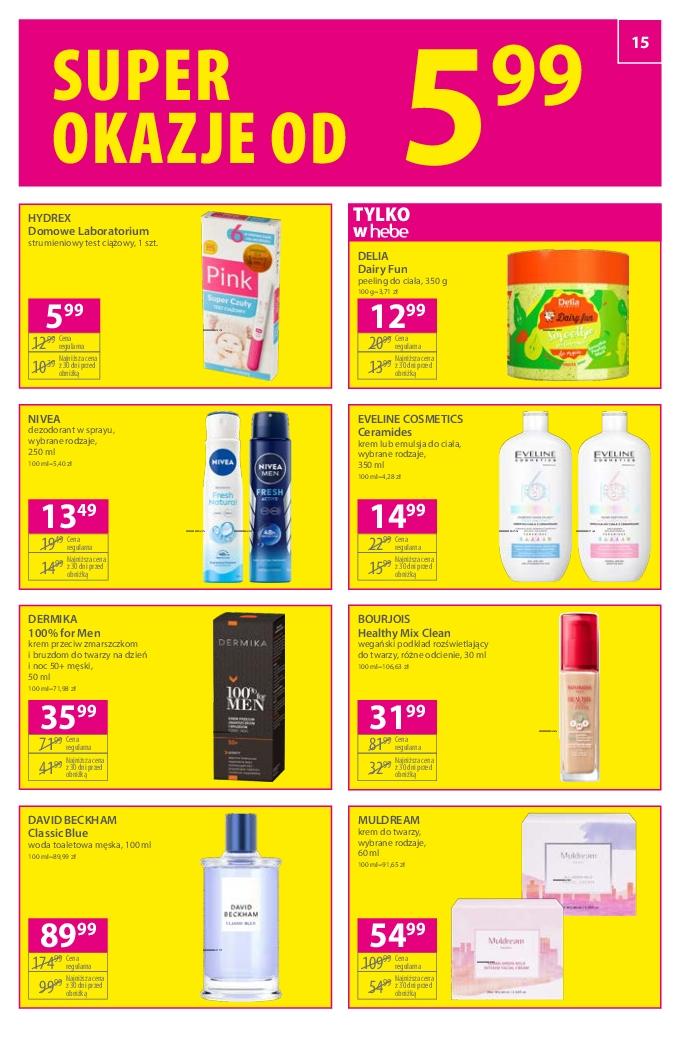 Gazetka promocyjna Hebe str. 15