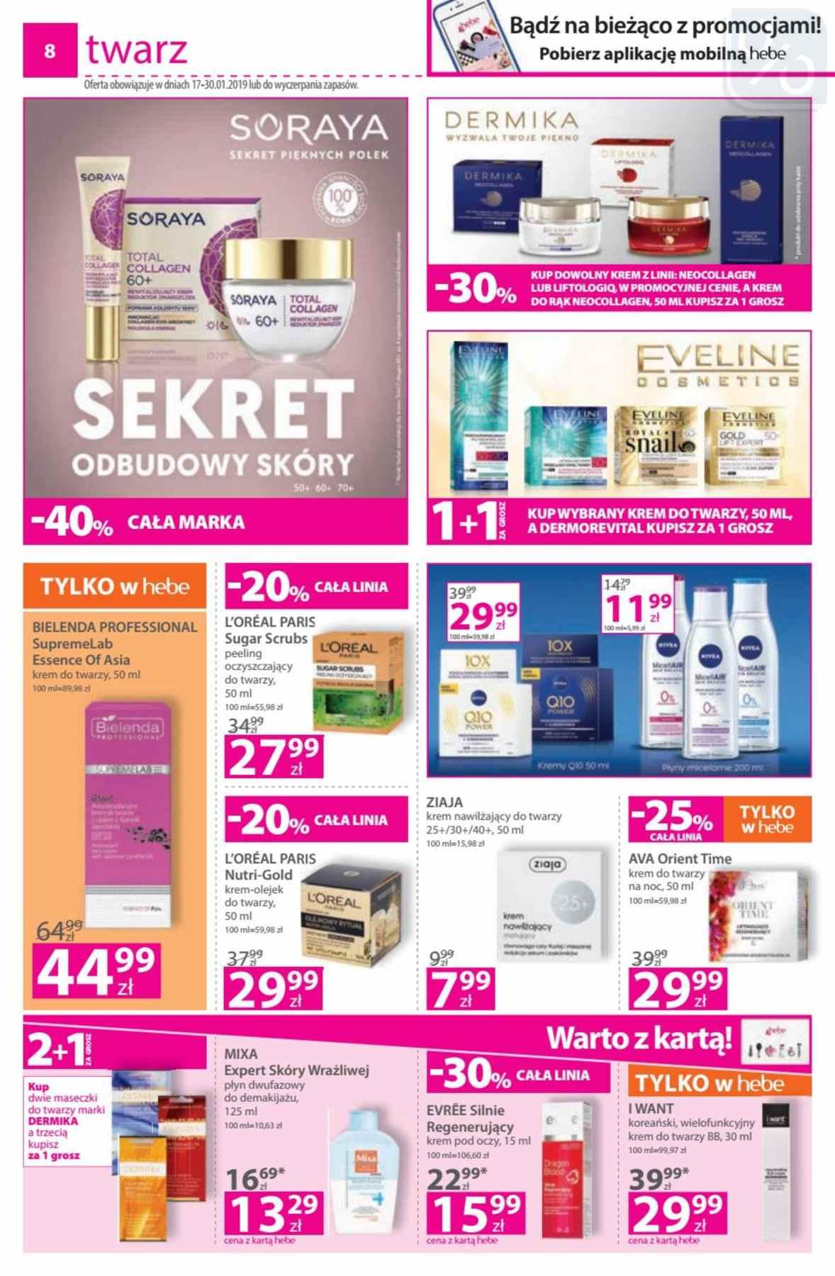 Gazetka promocyjna Hebe str. 8