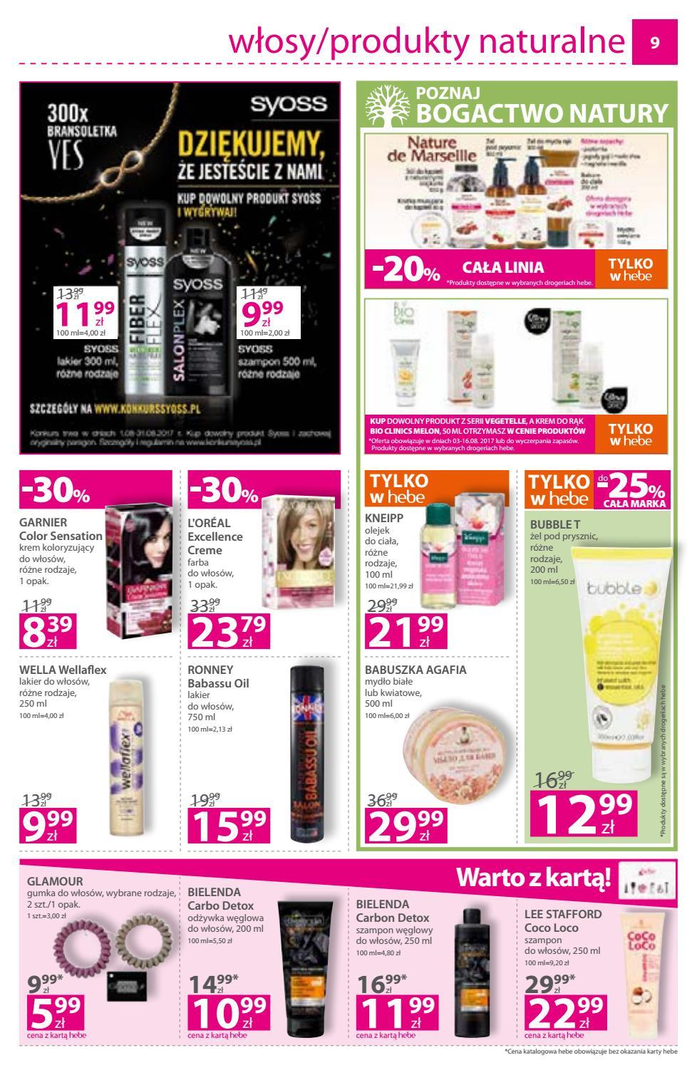 Gazetka promocyjna Hebe str. 9