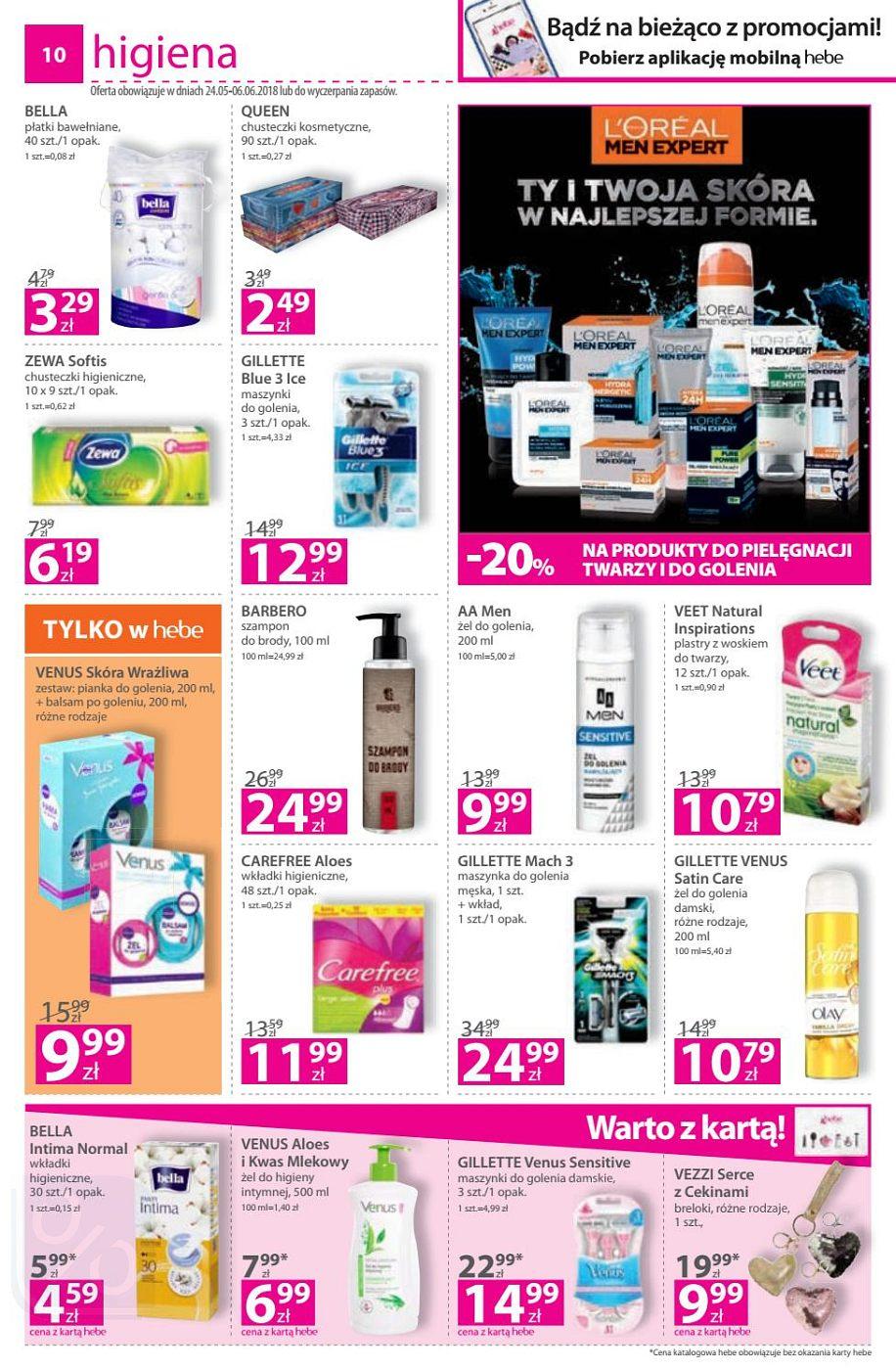 Gazetka promocyjna Hebe str. 10
