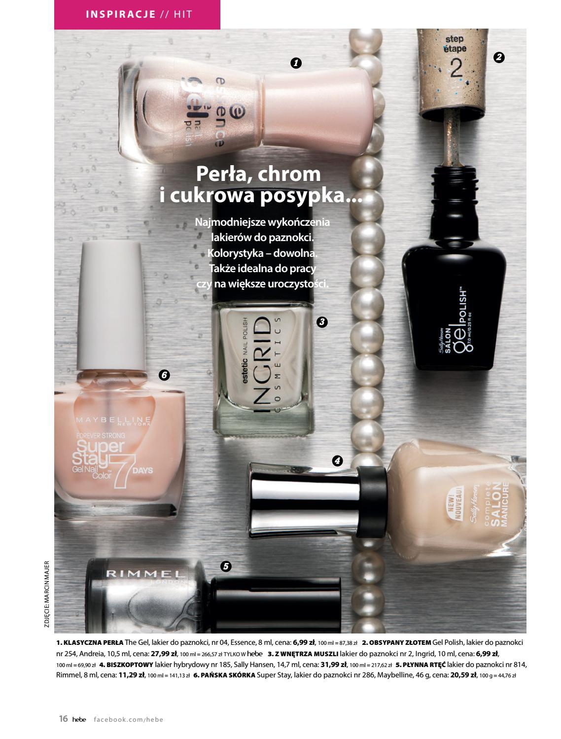 Gazetka promocyjna Hebe str. 16