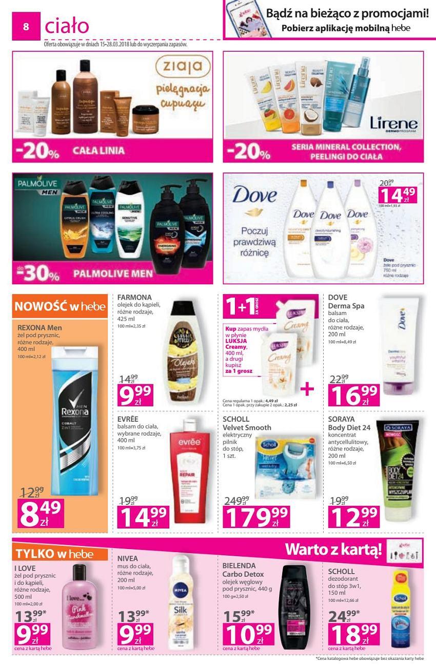 Gazetka promocyjna Hebe str. 8