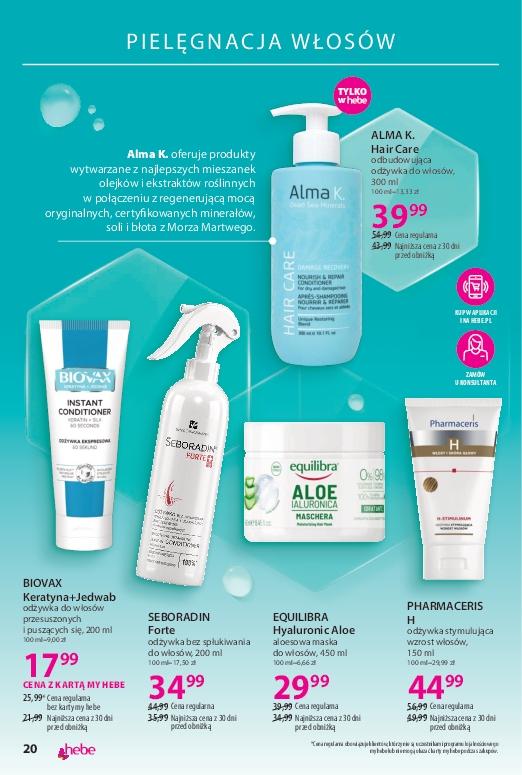 Gazetka promocyjna Hebe str. 20