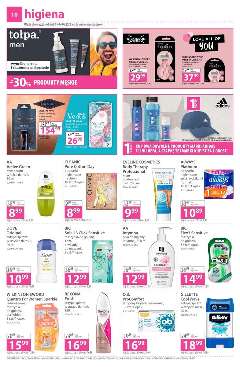 Gazetka promocyjna Hebe str. 10