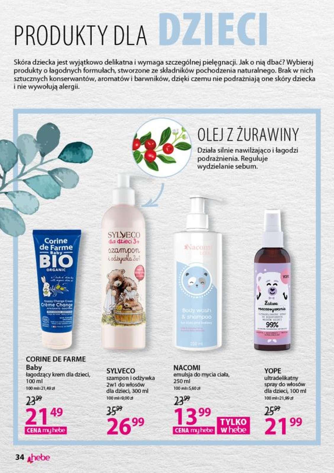 Gazetka promocyjna Hebe str. 34